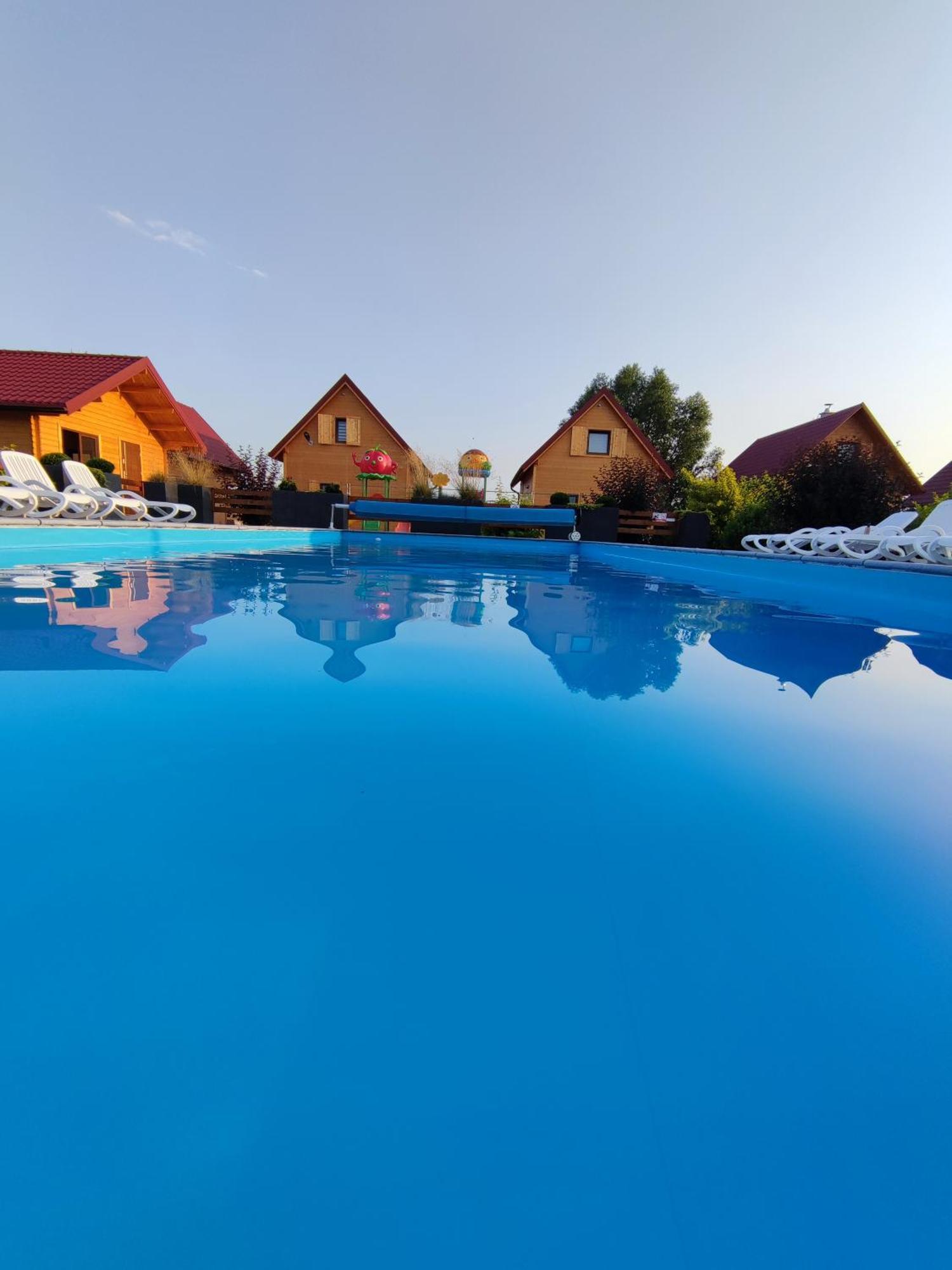 Miodowa Sadyba Domki Caloroczne Kluczbork Ligota Zamecka Экстерьер фото