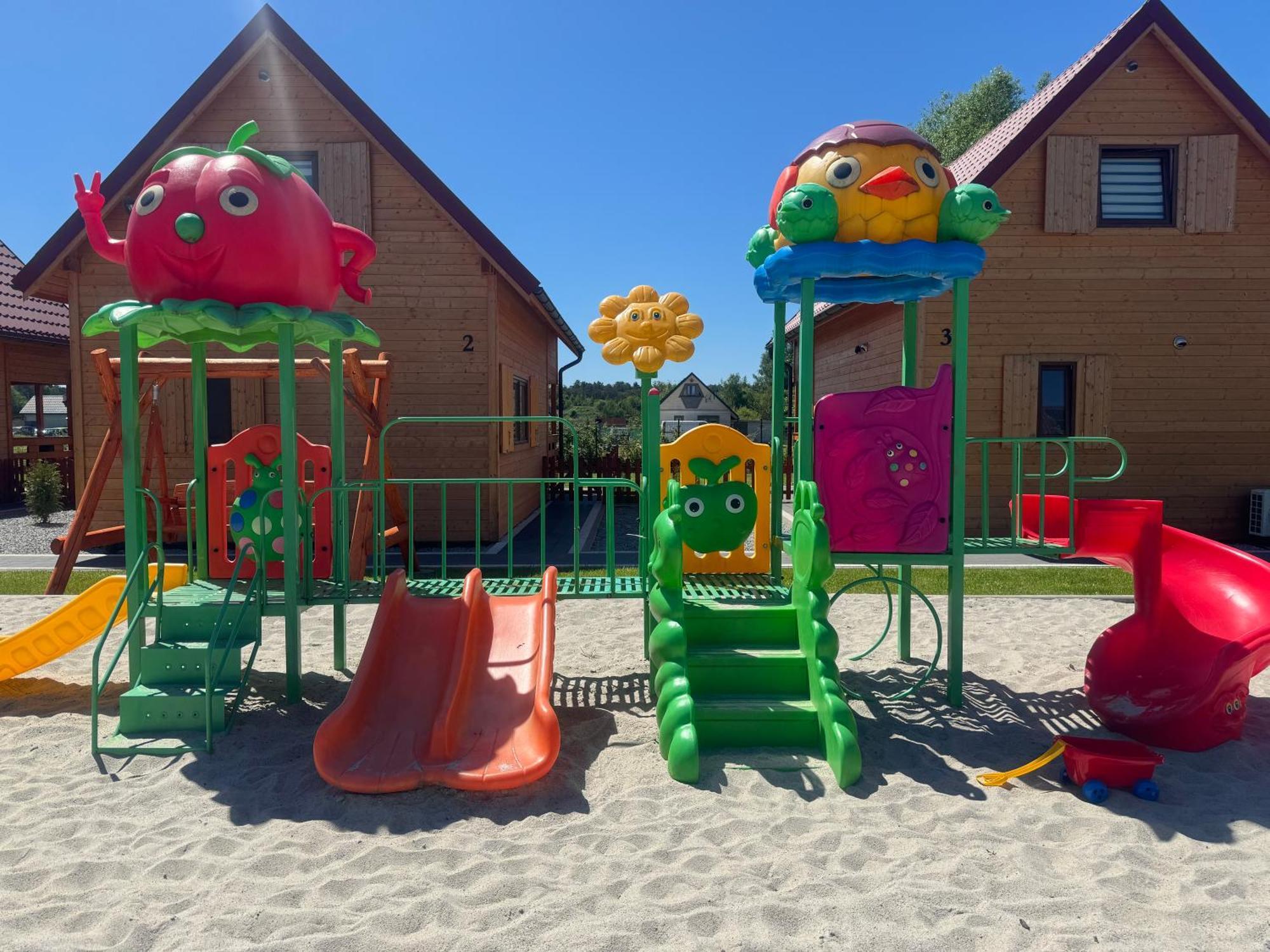 Miodowa Sadyba Domki Caloroczne Kluczbork Ligota Zamecka Экстерьер фото