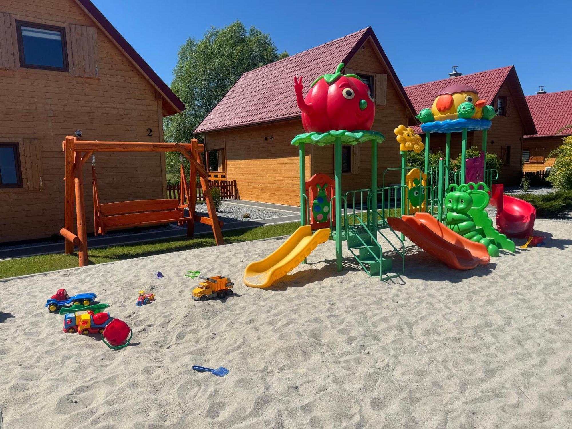 Miodowa Sadyba Domki Caloroczne Kluczbork Ligota Zamecka Экстерьер фото