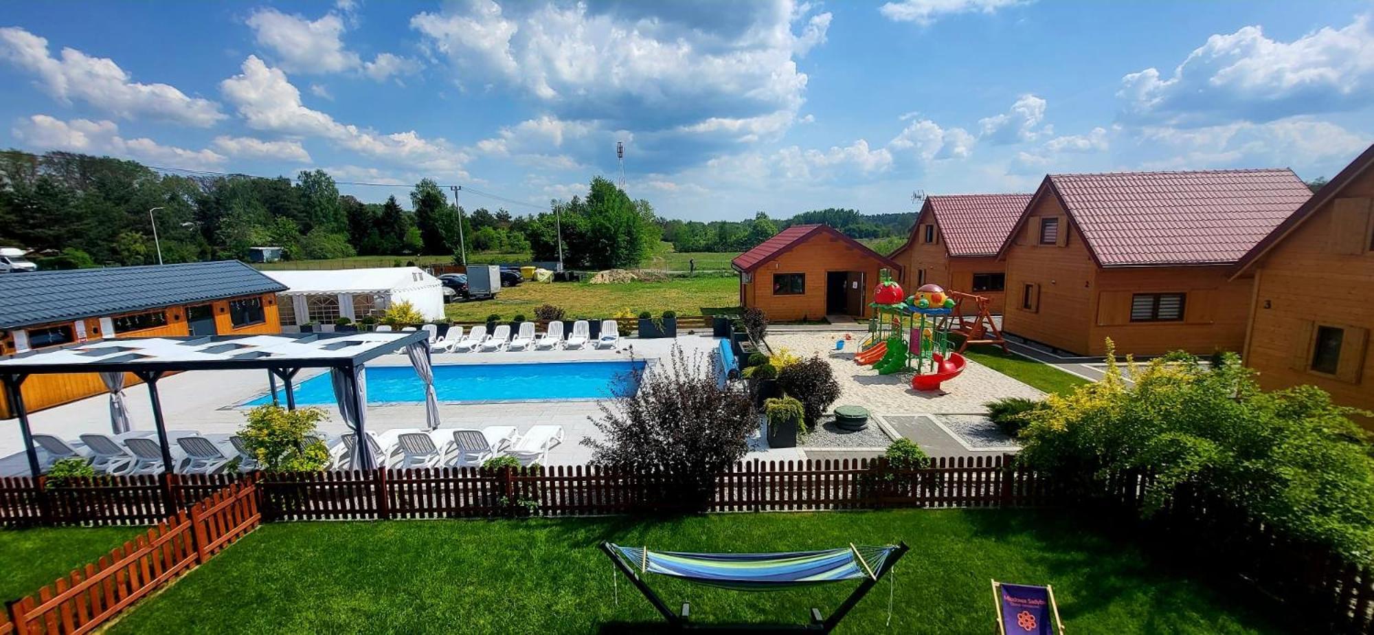 Miodowa Sadyba Domki Caloroczne Kluczbork Ligota Zamecka Экстерьер фото
